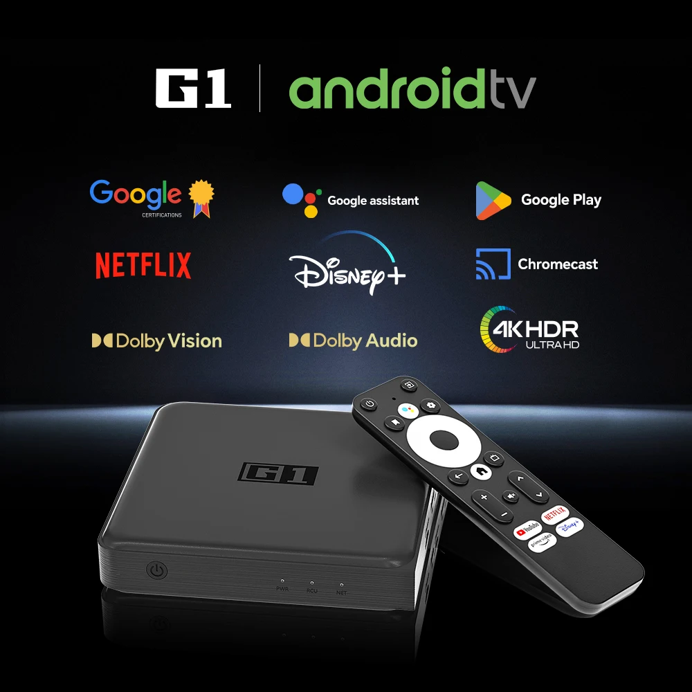 Boîtier Android TV