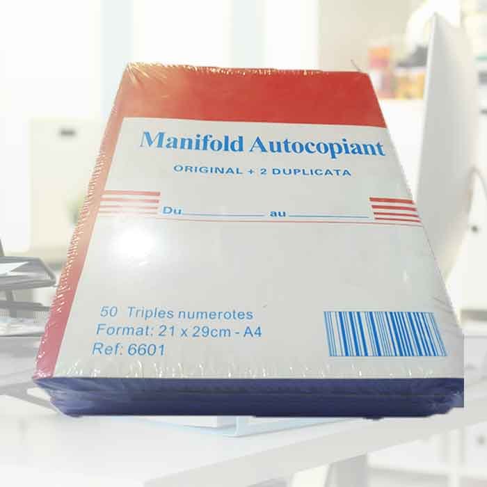 FACTURIER AVEC DUPLICATA A4